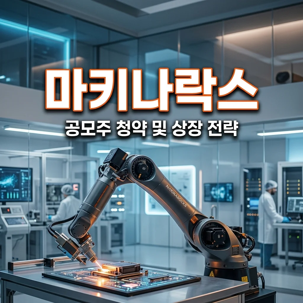 마키나락스 공모주 청약 일정 상장일 정보 | 피지컬 AI 기업 가치 분석