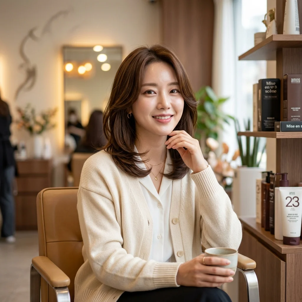 박보영 중단발펌 요청 폭주! 실패 없는 C컬 빌드펌 얼굴형별 가이드
